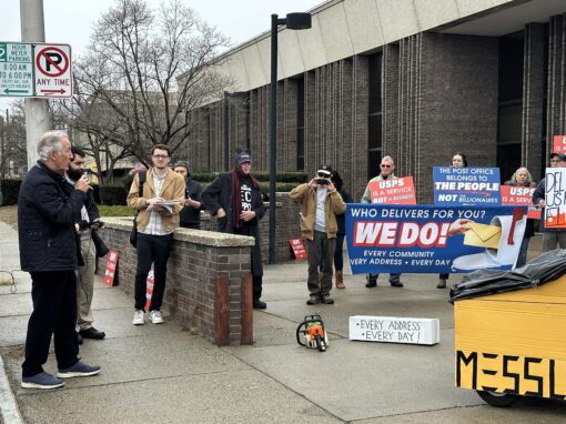 USPS workers want to stamp out Trump, DOGE talk of privatization